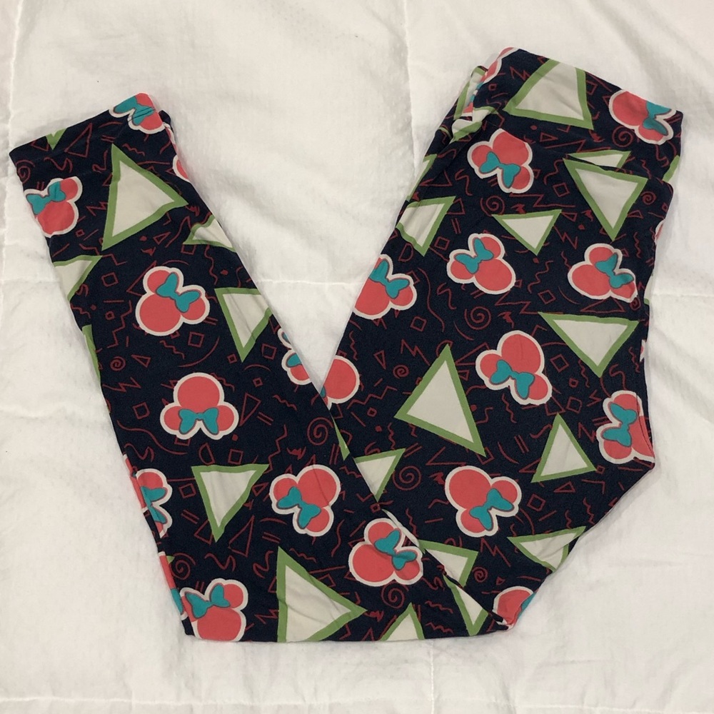LulaRoe Disney Leggings - Minnie Mouse - OS